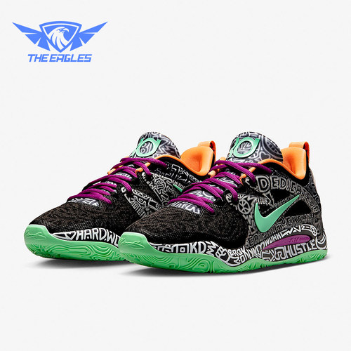 Nike/耐克正品KD15 EP男士系带时尚耐磨低帮实战篮球鞋DM1054-005