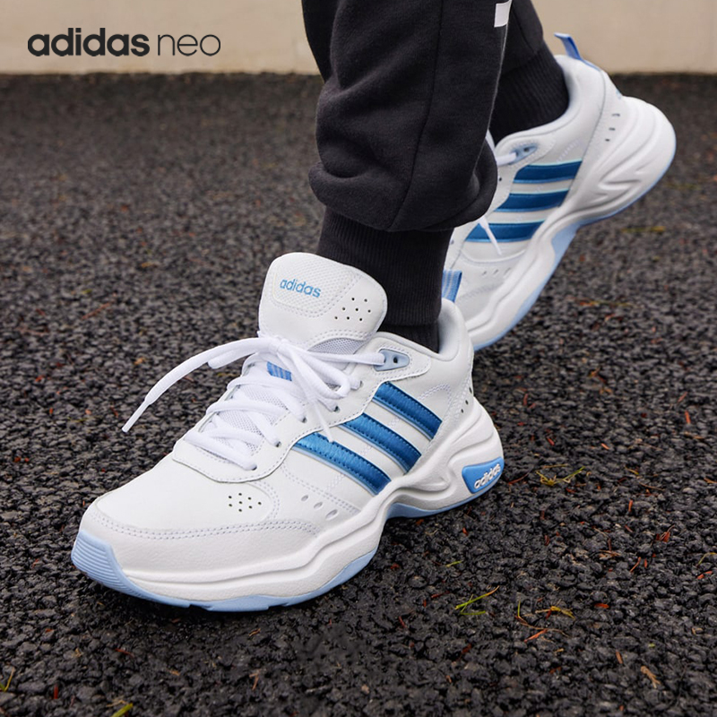 Adidas/阿迪达斯官方正品秋季新款男女轻便透气运动休闲鞋HQ1824