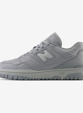 New Balance/NB正品运动男女防滑耐磨透气系带低帮板鞋BB550MCB