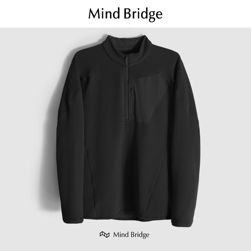 MindBridge休闲保暖套头卫衣抓绒