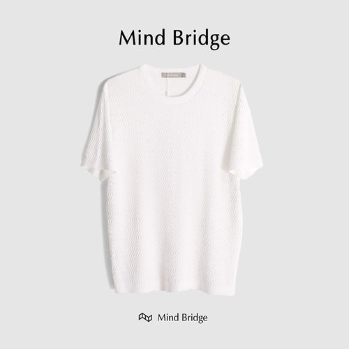 MindBridge短袖休闲中青年T恤潮