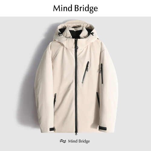 MindBridge防风保暖羽绒服鸭绒冬
