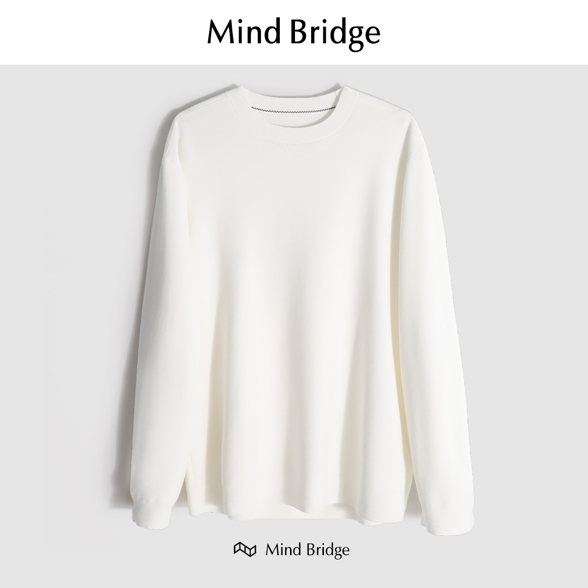 MindBridge透气保暖针织衫高弹力