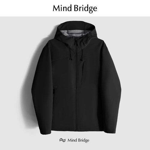 MindBridge防风防水夹克加绒保暖