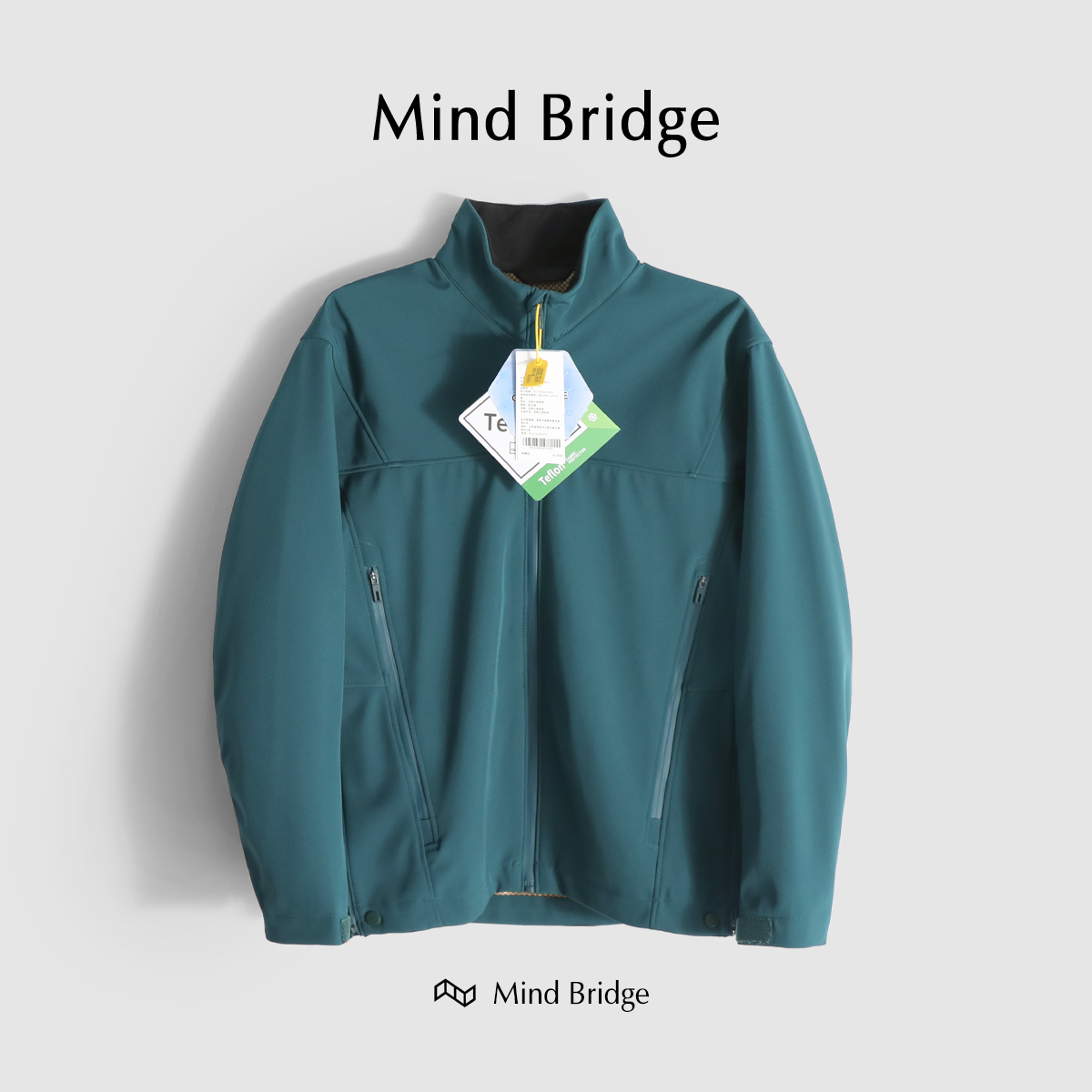 软壳冲锋衣户外MindBridge立领春