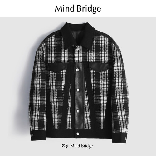 MindBridge秋冬季绵羊毛夹克保暖