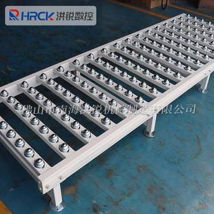 眼无万动力滚筒水移动输送机向滚珠牛工作台滚筒线组合线装 FED