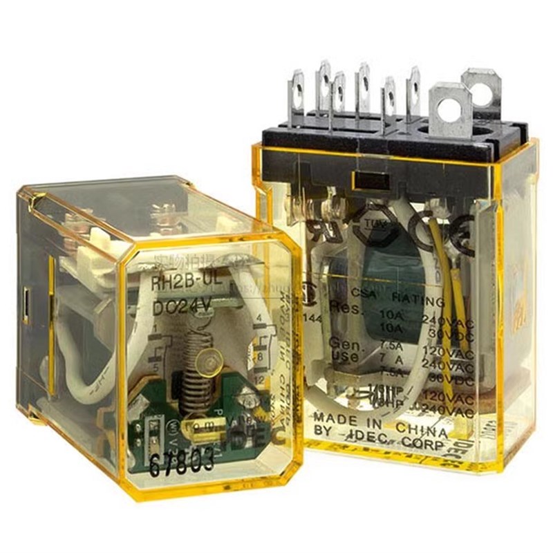 原装和泉继电器RY4S-U RM2S-UL RH2B-U RH4B-UL A220 DC24 D12