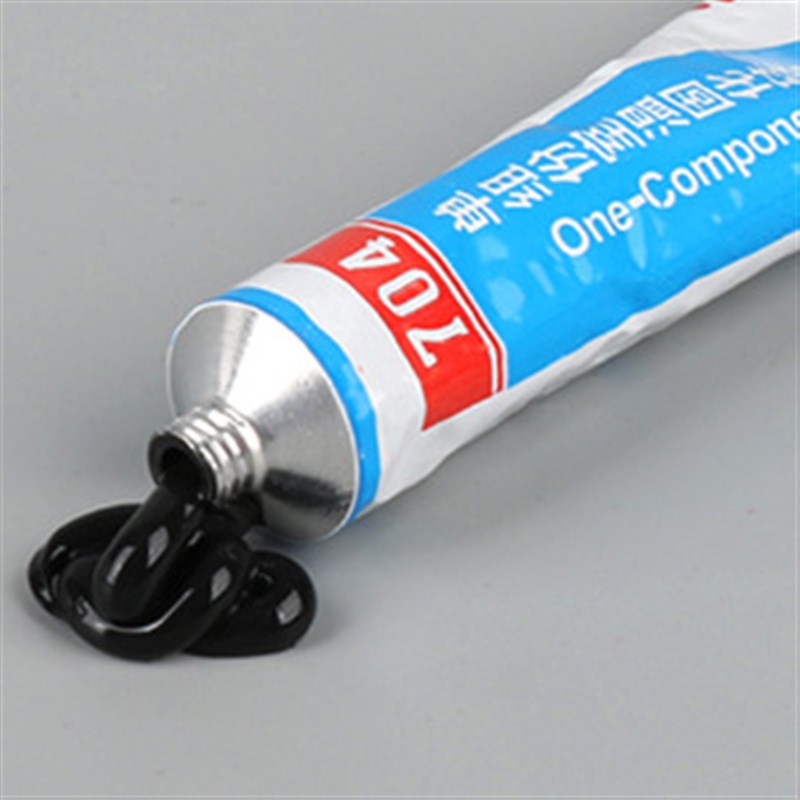 共固704d硅橡胶密封胶粘接电子电路胶耐高温白色黑色导热硅胶