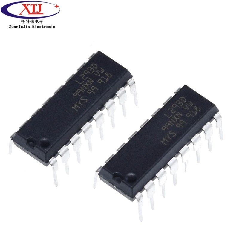 直插 L293D 步进驱动芯片/驱动器+四二极管 L293 DIP-16