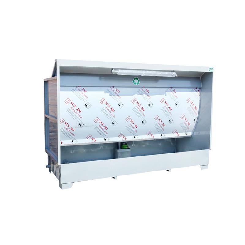 废漆废气打磨环保型水帘柜金w属抛光除尘小型水循环漆雾净化喷漆