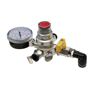 精酿啤酒机生啤机压力阀门酒桶单控CO2二级表气阀可调节扎啤机用