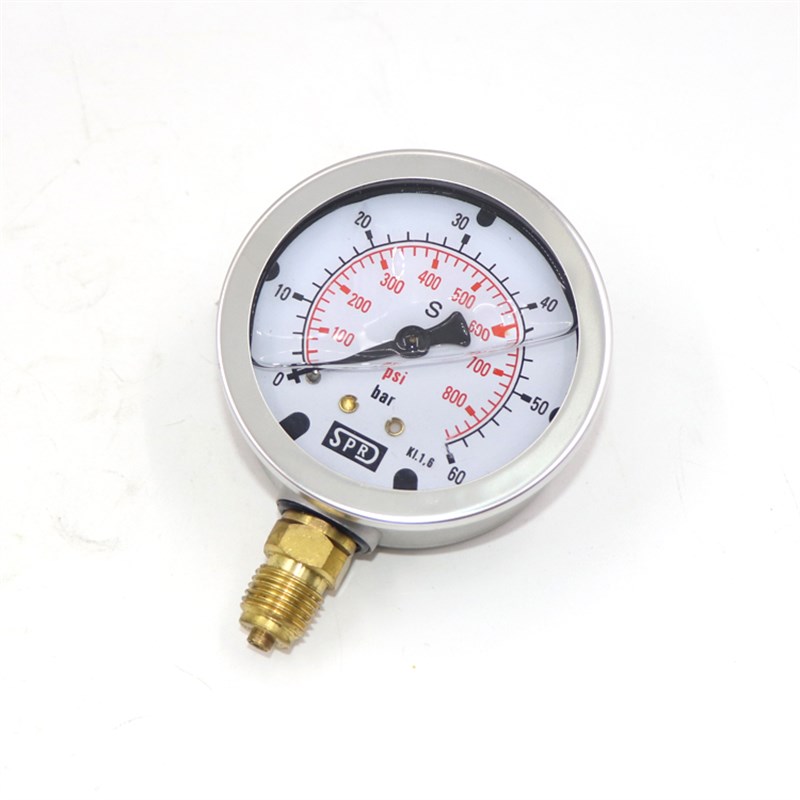 挖掘机测压表工程机械液压泵压力表挖机油压表测S试表液压表盒套