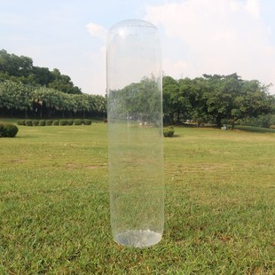 高透明充气圆柱形抱枕商业美陈装扮气囊定制腰靠颈W枕磨砂枕头气