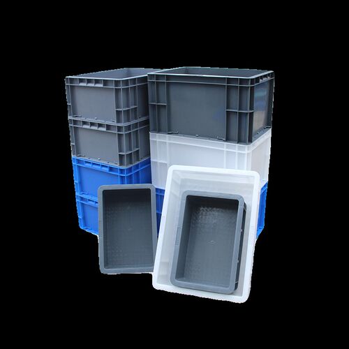 热销加厚塑料箱子物流箱EU箱长方形周转箱工具收纳箱X塑料盒工业