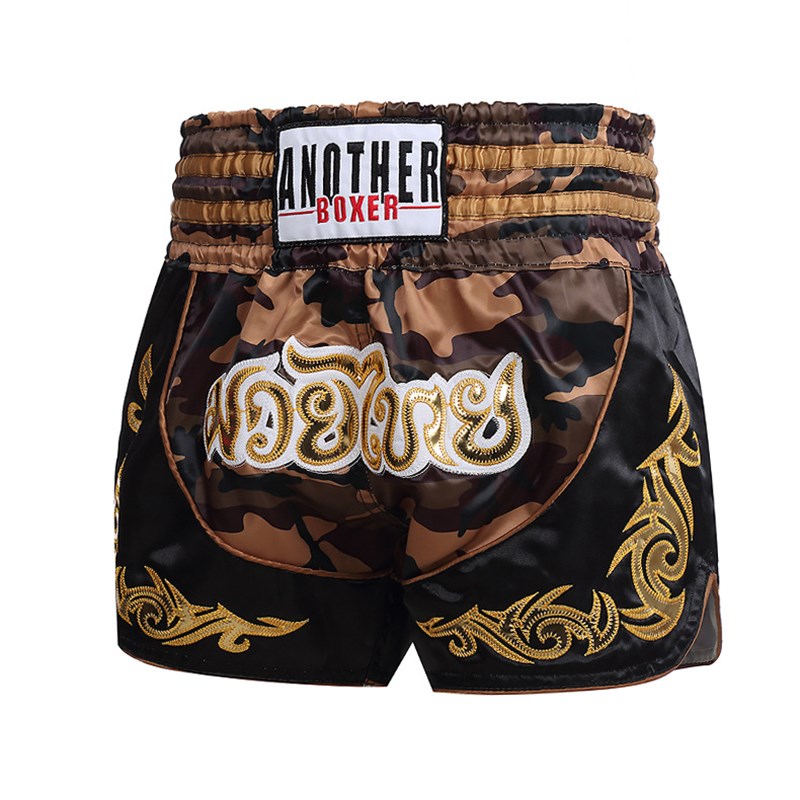 极速泰拳短裤搏击拳击短p裤ufc散打裤武术服男女训练格斗mma运动