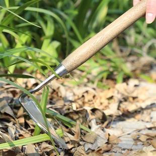 极速5025锄头镰刀园艺农用除草挖土曲木柳不Q锈钢草洞镰刀割草刀
