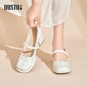 女春季 配马面裙旗袍 2026新款 大东玛丽珍单鞋 新中式 国风女鞋 鞋 子