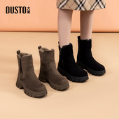 大东皮毛一体雪地靴女款 加绒加厚棉靴东北过冬大棉鞋 2026新款 冬季