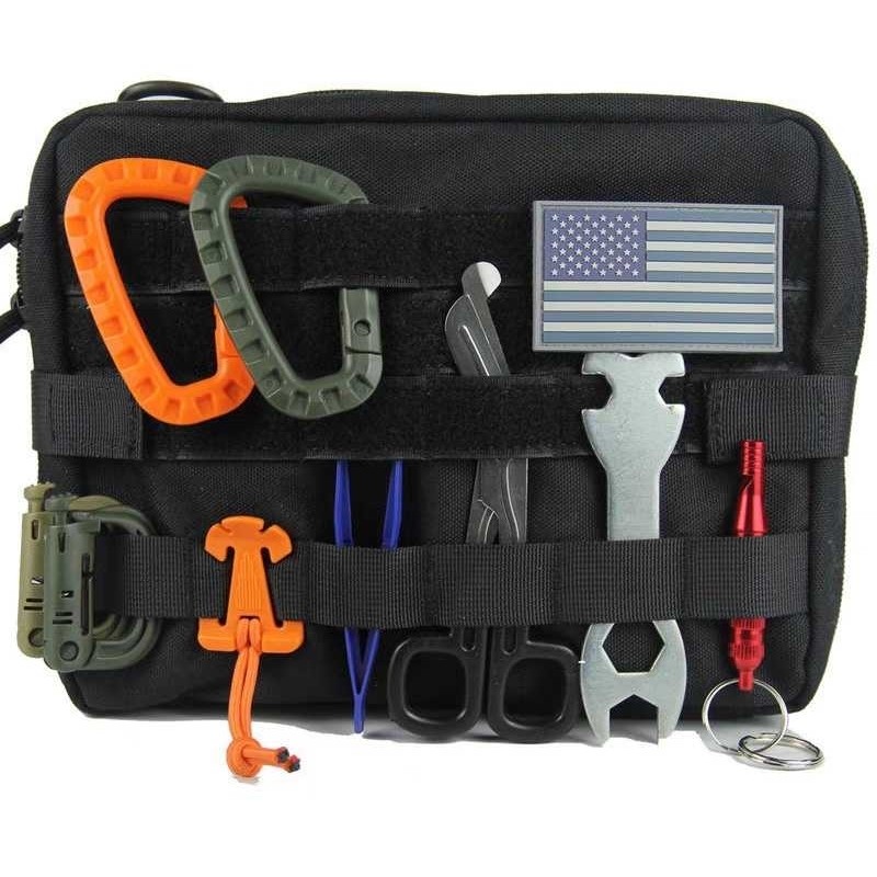 户外战术手枪包GLOCK手提包 多功能EDC工具包 休闲运动杂物收纳袋