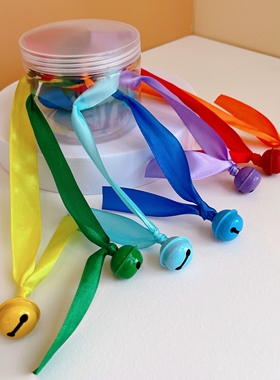 婴儿抓握训练彩带叠叠乐拉精细化动作抽拉蒙氏早教玩具幼儿园小班