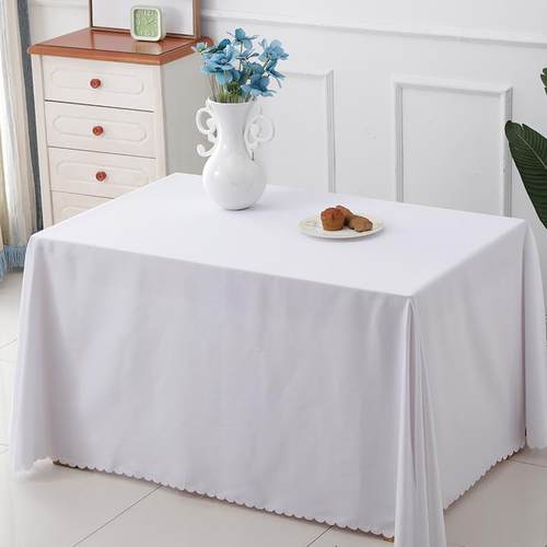 极速.White tablecloth cloth art conGference room long table