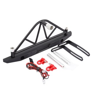 Jeep 极速1 scx10 Axial AX90046後X保险杆带备胎架 10攀爬保险杆