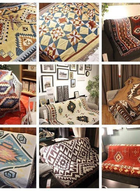 极速etro Ameran sntyle rural geometr soft blanket art and