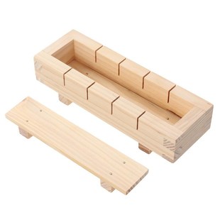 Press Sushi Mold Box 极速Wooden Making fRectangular
