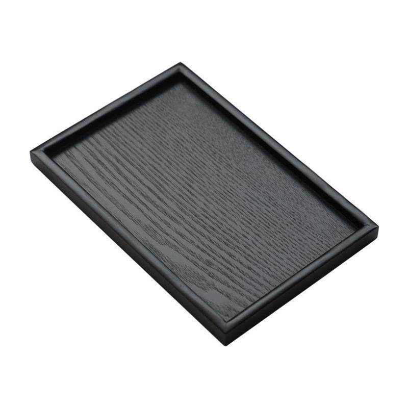极速黑色实木木盘托盘p木质长方形家用果盘酒店茶盘水杯盘托平盘,餐饮具,盘,淘宝优惠券,粉丝福利购,淘宝优惠卷