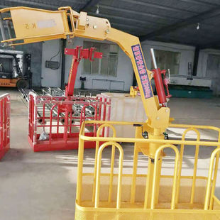 新品 吊篮360可旋转工程电动吊篮高空作业维修工作自动Z平衡吊篮