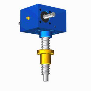 新品工厂供应滚珠丝杆升降机SJA5TC SJB10T螺旋丝杆升降机 蜗轮升