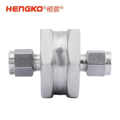 电子特气半导体行业的水处理系统终端3纳米全焊接VCR接头过滤器