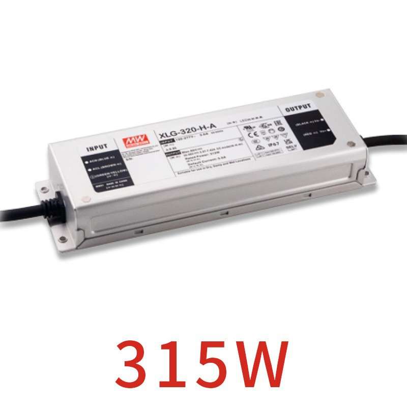 LED开关电源明纬亮化工程ERP350W24V电源12V灯箱防雨水36V变压器