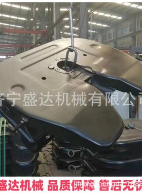 半挂车配件重汽鞍座天龙磨盘 半挂车3.5英寸牵引座 标准半挂磨盘