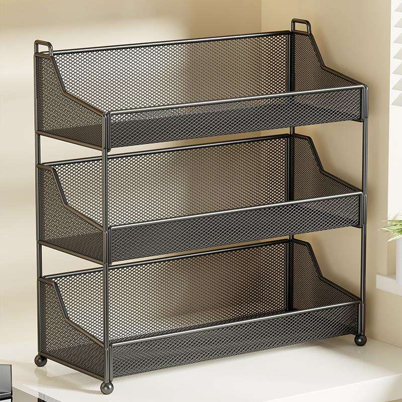 灶台油盐酱醋桌面储物架调料调味品架分层上简约厨房置物架收纳家