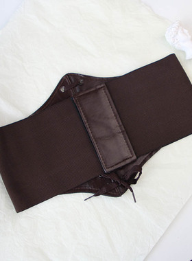 极速Corset Wide Pu Lear Belt Cummerbunds StraPp Belts for Wo