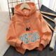 Boys PulloNvers Clothes 极速Spring Hoodies Loose letter prin