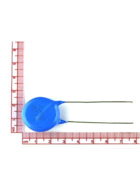 极速Y5T高压瓷片电容30KV222K 2.2NF 22G2k/30KV蓝色电容23.2mm 1
