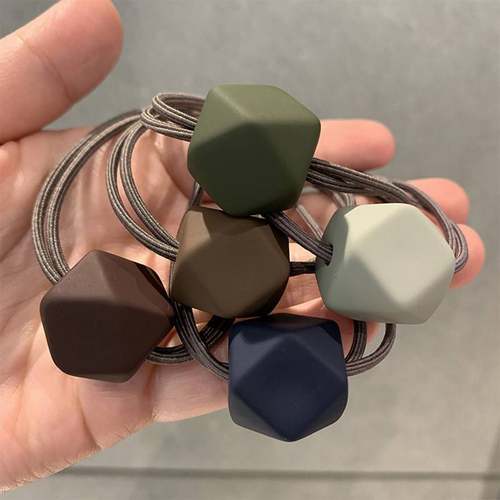极速Fashion Square Elastic Hair BDand Korea Hair Accessories