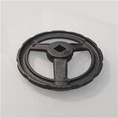 极速DN65截止阀船用手轮p方o孔15 1x5铸铁开关圆盘转轮外径160