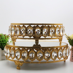 极速各类创意果盘居家装饰收纳果盘H摆件多规格蛋糕架点心架