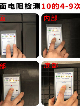 极速防静电周转D箱600*400*280黑色加厚K塑料周转箱塑料筐可印Log