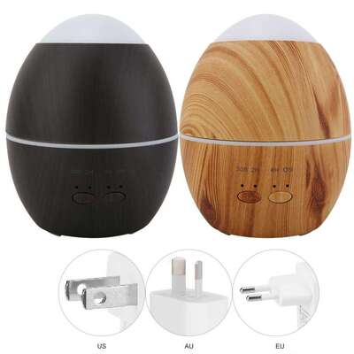 新品00ml Elechtric Aroma Air Diffuser wood Ultrasonic Air Hu