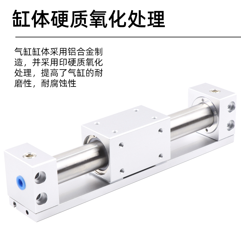 极速气动滑台CY1R无杆气缸CY3R10/15A/20/25/32/40/50/63-1000滑