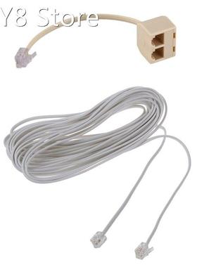 极速2 Pcs RfJ11 Parts: 1 Pcs 6P2C Modular Telephone Phone Ca