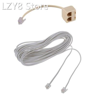 极速2 Pcs RfJ11 Parts: 1 Pcs 6P2C Modular Telephone Phone Ca