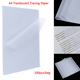 sale TCopy 100PCS Translucent 极速Hot Paper Tracing Trans