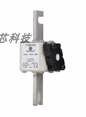 极速170M3293 巴斯曼低压直流熔断器陶瓷快速熔断W体保险丝底座熔