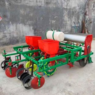 极速玉米大豆间歇式播p种机 覆膜下种多功能播种机 免耕悬浮播种